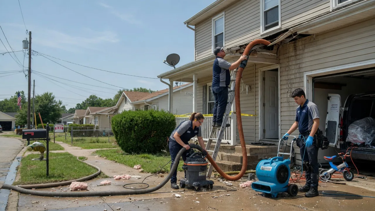 Water Damage Restoration in Vinita, OK near me
